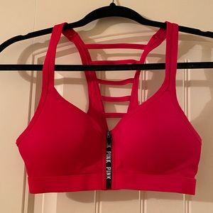 Ruby Red VS PINK Ultimate Push-up Sports Bra